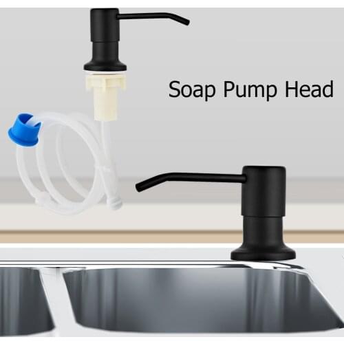 304 Stainless Steel Liquid Soap Dispenser Extension Tube Kit Replacement Lotion Pump Head Tube for Home Bathroom Kitchen Sink