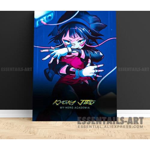 Kyoka Jiro boku no hero design Canvas Wall Art Painting Poster Bedroom study studio print Living kid Room Home Decoration Prints