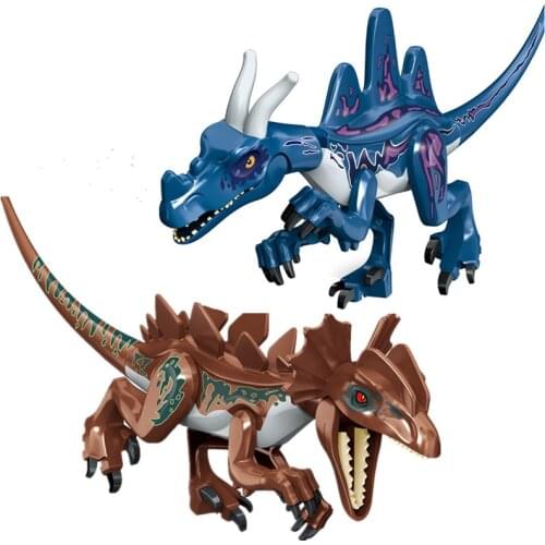 2021 New Dinosaurs Building Blocks for Moc Jurassic Park World for Kids Gifts Boys Toys Compatible City Figures Bricks Dino