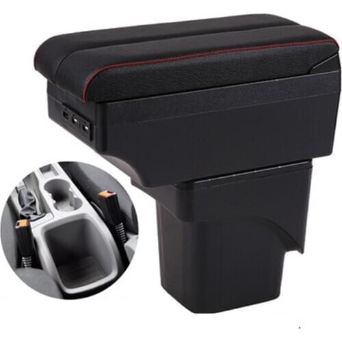 For Ford Focus 2 Mk2 Armrest box central Store content box with USB interface