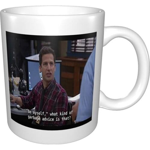 Brooklyn 99 Funny Quote Brooklyn 99 Funny Quote Brooklyn Nine Nine Jake Peralta Holt 1 Mug Coffee Cup Coffee Mug Korda