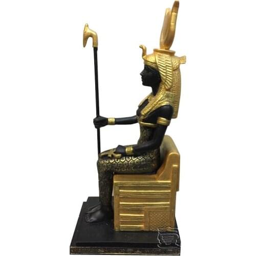 5 STYLE ANCIENT EGYPT GOD ISIS GODDESS STATUE RESIN S OSIRIS BENNU ART HOME DESKTOP DECORATION OFFICEroom Art Statue