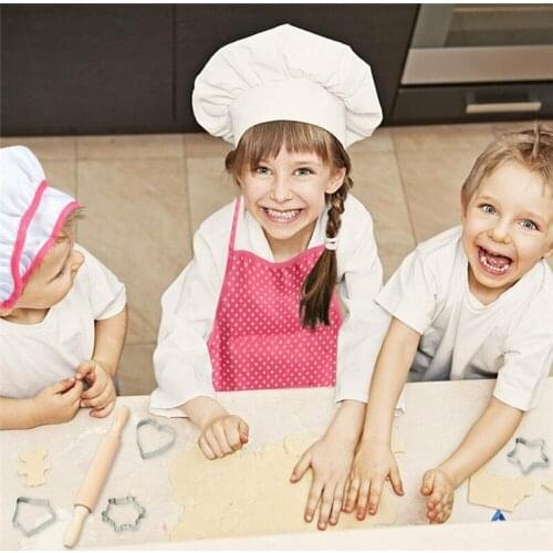 UK 11PCs Role Play Children Kitchen Cooking Baking Girls Toys Cooker Play Set