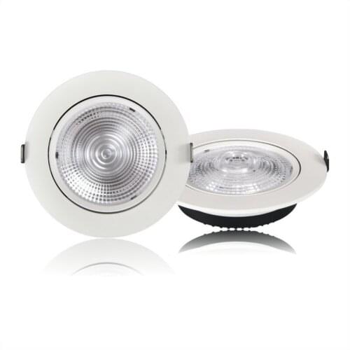 Ultra-Thin LED COB Ceiling Downlight Recessed Spotlight 3W-40W AC 85-265V For Hotel Restaurant Home Wall Washer Lighting