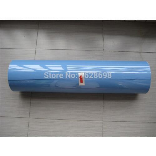 High quality PVC heat transfer film vinyl for plotters, variety of colors optional CDC-07 Sky blue A color