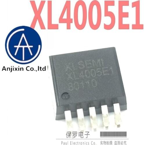 10pcs 100% orginal new real stock Step-down IC chip XL4005E1 XL4005 TO-263 5A/32V