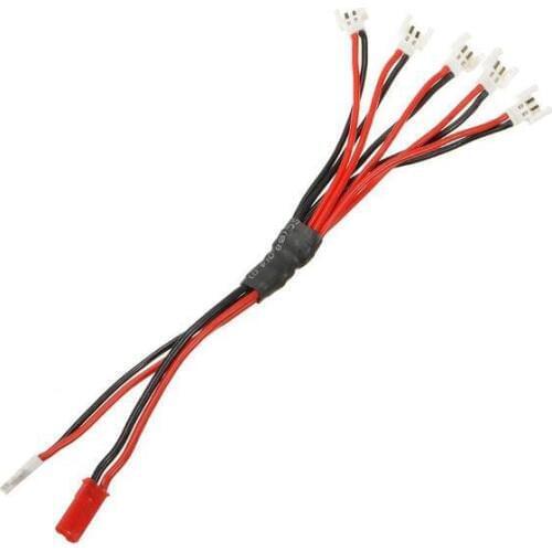 10pcs * 2 to 5 JST Plug Connector With Wire Cable 15cm For Syma X5C X5C-1 RC Quadcopter and other Quadcopter Drone Model