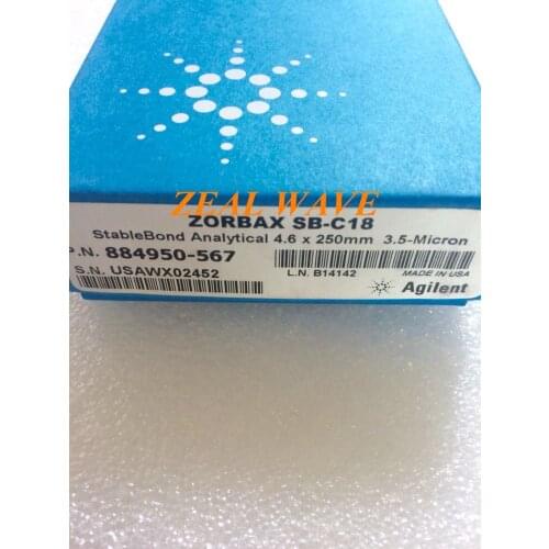 884950-567 Agilent LC Column SB-C18 4.6x250mm 3.5u