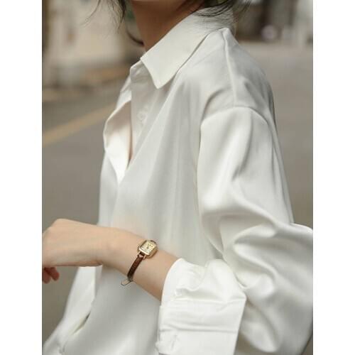 Женские атласные рубашки Cechy Daisy China At AliExpress