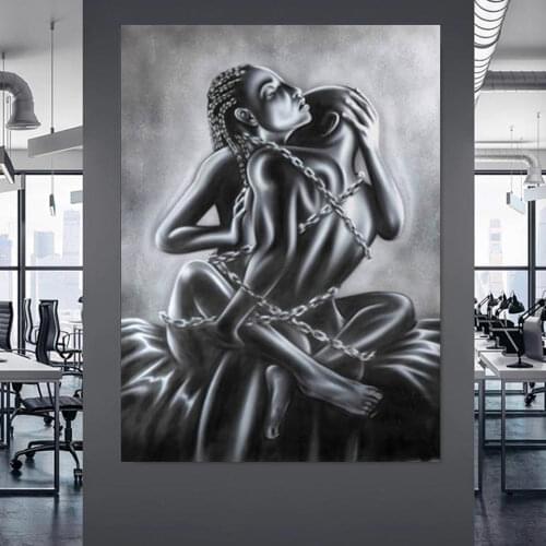 Full Diamond Embroidery Black and White African art Couple Cross Stitch DIY Diamond Painting lover Diamond Mosaic Rhinestones