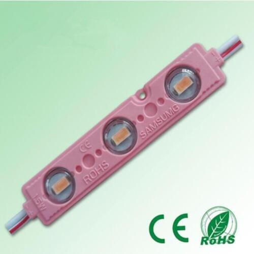 DC12V 3LEDs 5730 LED Module Injection molding Waterproof high lumen super bright for Advertisement Design