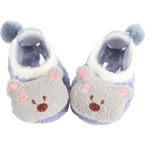 2019 New Kids Baby Slippers Socks Letter Printed Cotton Winter Girls Boys Socks Infant Stuff Animal Pattern Warm Children Socks