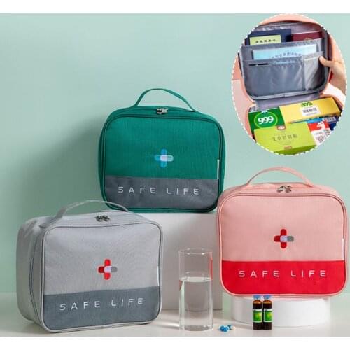 Household Medicine Bag Outdoor Car Emergency Kit Portable Travel Storage Bags First Aid Kit Family Medical Bag Eco Friendly
