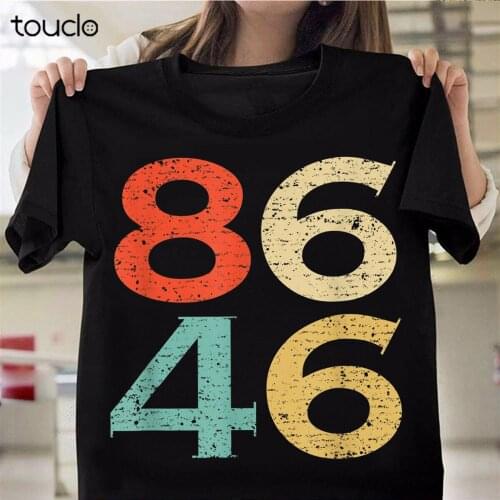 Classic Vintage Style 86 46 Anti Biden Funny T-Shirt For men women Tee Gift