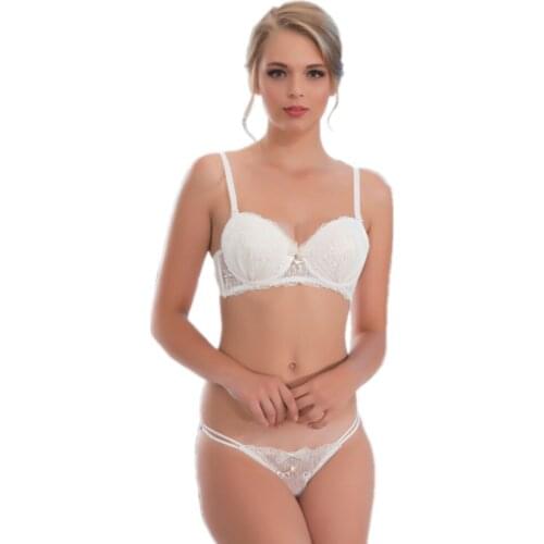 Trend Fashion Ribbon Detailed Bra Panty Set Lingerie Set нижнее белье женское, белье женское, bra, комплект нижнего белья