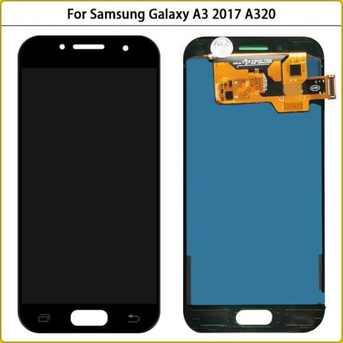 New For Samsung Galaxy A3 2017 A320 SM-A320F A320M A320Y LCD Display Touch Screen Panel Digitizer Assembly For A320 Screen