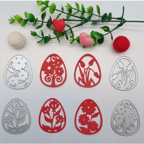 91*112mm Flower Eggs New Metal Cutting Dies Scrapbooking DIY Album Paper Card Craft Embossing Stencil