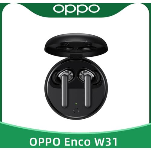 OPPO Enco W31 TWS Earphone Bluetooth 5.0 Low latency True Wireless Earphones 25mAh IPX4 For Find X2 X2 Pro ACE 2