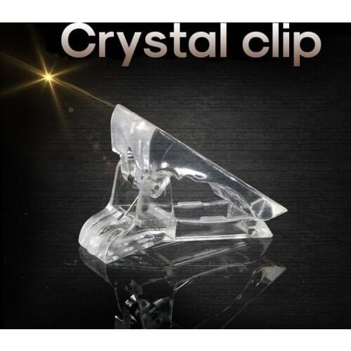 1 Pc Professional Nail Gel Polish Remover Embossing Clip Finger Extension Quick Mold Acrylic Tips Clip UV Gel