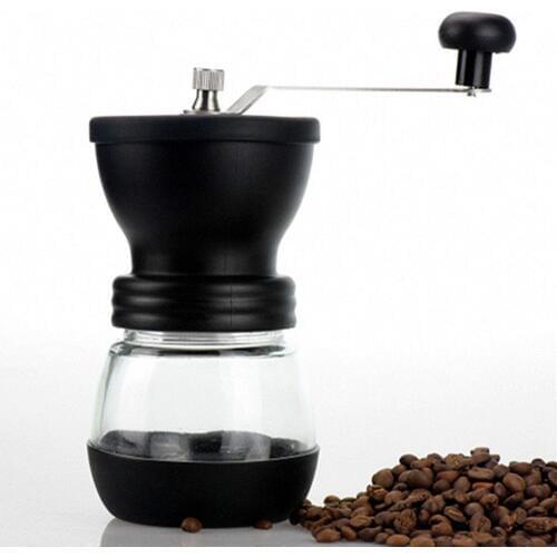 Manual Coffee Grinder Portable Coffee Mill Ceramic Grinding Core Washable Grinder Handmade Coffee Bean Burr Grinders