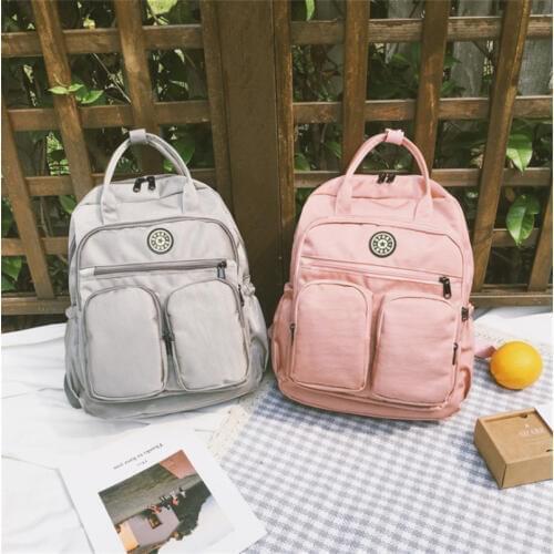 Womens Bag Waterproof Backpack Female Travel Bag Girl Mochila Fashion Preppy style University Girl school bag