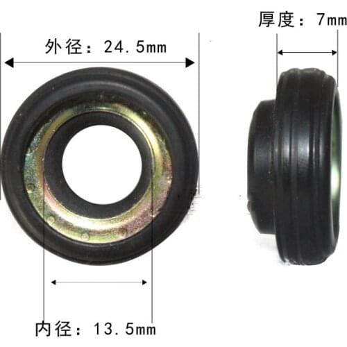 Free shipping,Automobile air conditioning compressor oil seal for mitsubishi,Compressor seal ,24mm*7mm*13mm