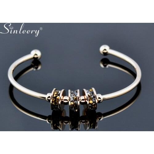 SINLEERY Rigid Bracelets