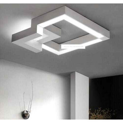 P730 Modern Fashion Creative Combination of Geometric Ceiling Lamp Home LED Ceiling Light Nordic Art Ceiling Lamp Fixture 220V