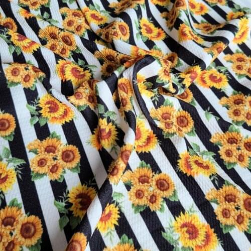 50*140cm Bullet Textured Liverpool Fabric Flower Printed DIY Tissue Kids Home Textile for Sewing Quilt Decoration Home K522