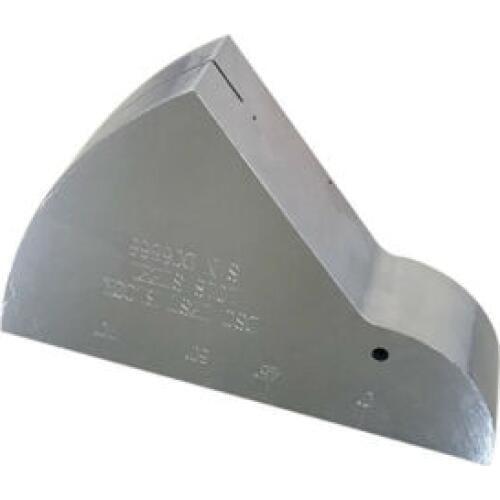 TMTECK AWS Type DSC Calibration Block 1018 Steel for Angle Beam Transducers