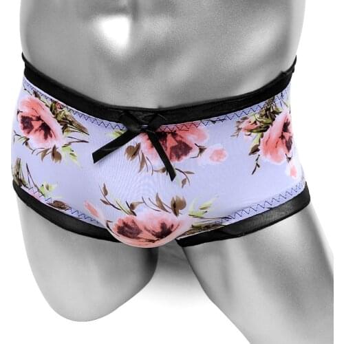 Funny Sissy Panties Mens Briefs Underwear Sexy Lingerie Cool Summer Softy Breathable Fashion Gay Panties For Male Underpants