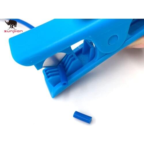 3D Printer Parts PTFE Tube Clear Teflonto Pipe 2*4MM 1.75MM Filament+Tube Cutter For V6 J-head Hotend V5 Bowden Extruder RepRap