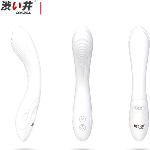 DRY WELL Lolita Womens Vibrating Stick Silica Gel G-spot Anal Massage Vaginal Exercise Vibrator Clitoral Stimulation Sex Toys