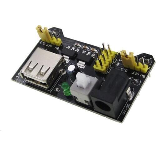 10pcs Bread board dedicated power module compatible 5V/3.3V For mb-102 Crown Promotions