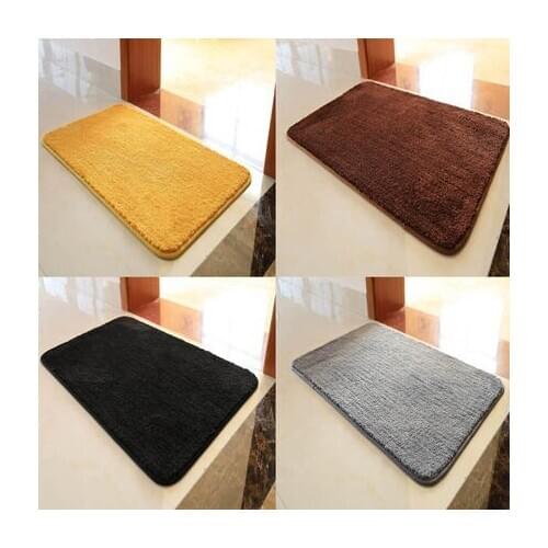 18 Colours Bathroom Mats Entry Door Mat Entrance Hall Bathroom Absorbent Mat Bedroom Carpet