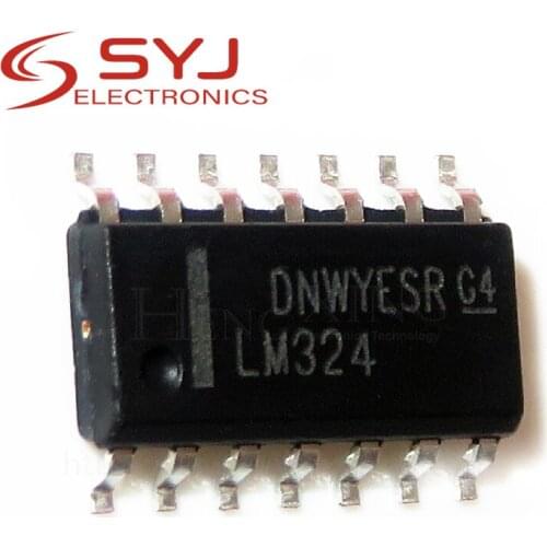 20pcs/lot LM324DR2G LM324DR LM324DT LM324 SOP-14 In Stock