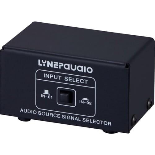 LINEPAUDIO B102 Audio Switcher 3.5mm A/B Switch Stereo Audio Splitter Box for Switching Between Computer Speakers and Headphones