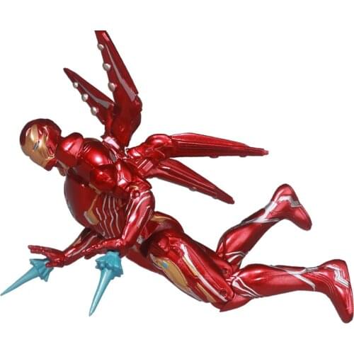 Bandai Marvel Anime Figure Original Legends Iron Man Movable Joints Movie Action Figure Toys for Boys Gifts Cartoon Doll Haikyuu