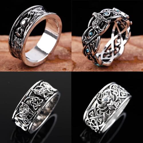 Hot Womens ring Round Geometric Fashion Nationality Luxury Hollow Ring Jewelry Girls Party Gifts Wholesale