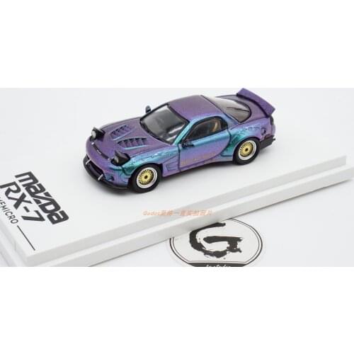 TM 1:64 Mazda RX7 Diecast Collection of Simulation Alloy Car Model Children Toys