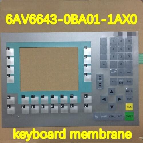 6AV6643-0BA01-1AX0 OP277 6" Membrane Keypad Switch for 6AV6 643-0BA01-1AX0 OP277 6" Membrane Keyboard