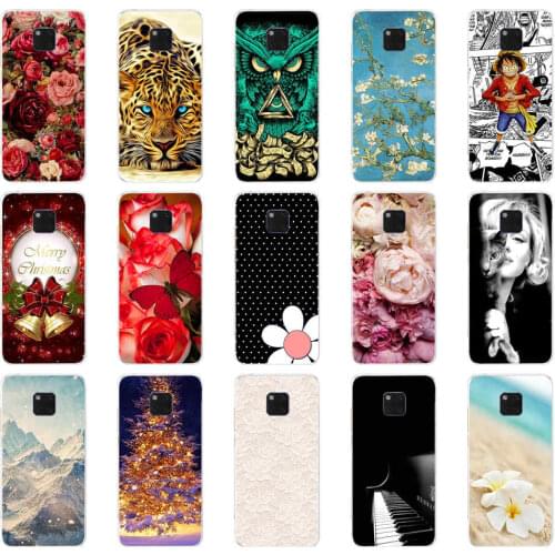 Soft silicone Case For Huawei Mate 20 pro cases Silicon Phone shell For Huawei Mate 20 Cover Coque Capa