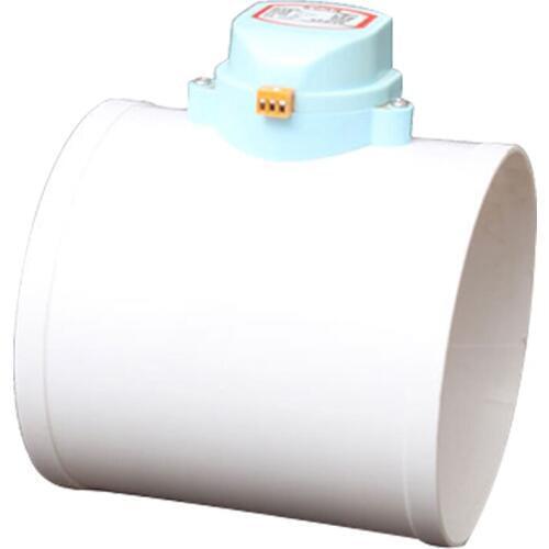 Plastic air damper valve HVAC electric air duct motorized damper for ventilation pipe valve 220V 24V 12V