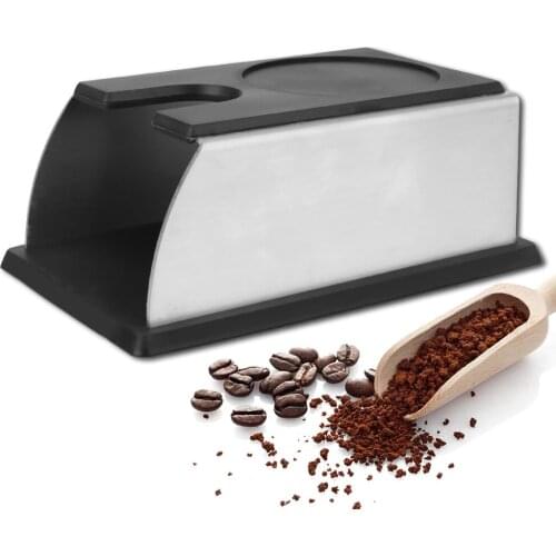 Coffee Tool Storage Base for Coffee Machine and Coffee Tamper Coffee Tamper Stand Stainless Steel Tamping Stand