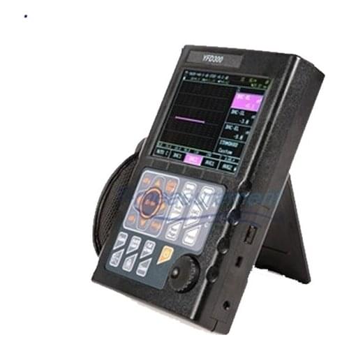 Portable Ultrasonic flaw detector assessing and locating material defects and flaws
