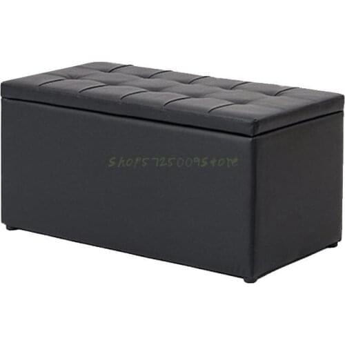 Clothing Store Rectangular Sofa Stool Storage Stool Bed End Locker Box Can Sit In Fitting Room Household Wear Shoes Stool