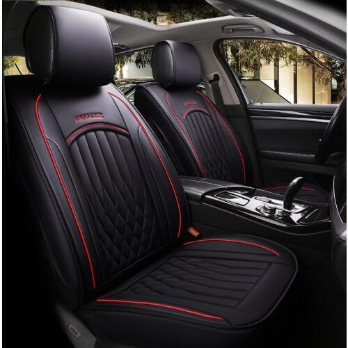 Luxury PU Leather Auto Universal Car Seat Covers Automotive Seat Covers car-styling For Infiniti EX25 FX35/45/50 G35/37 JX35 Q70