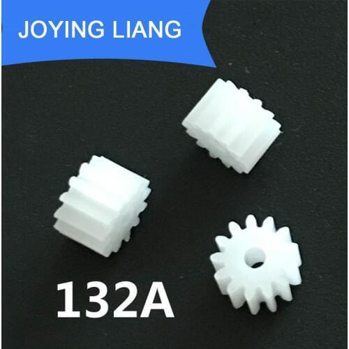 132A 0.5M Gears 2mm Tight Hole Diameter Modular 0.5 13 Teeth Plastic Gear Motor DIY Toy Accessories 5000PCS/LOT