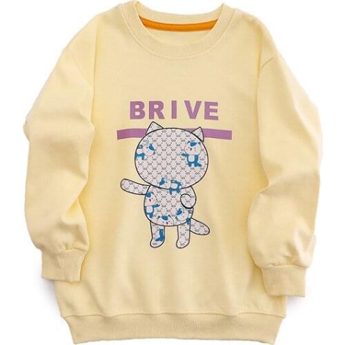 Sweatshirts Girls Kids Shirt Cotton Tops Baby Children Boys Autumn Clothes Toddler Clothing Sweater Childs Boys Clothes
