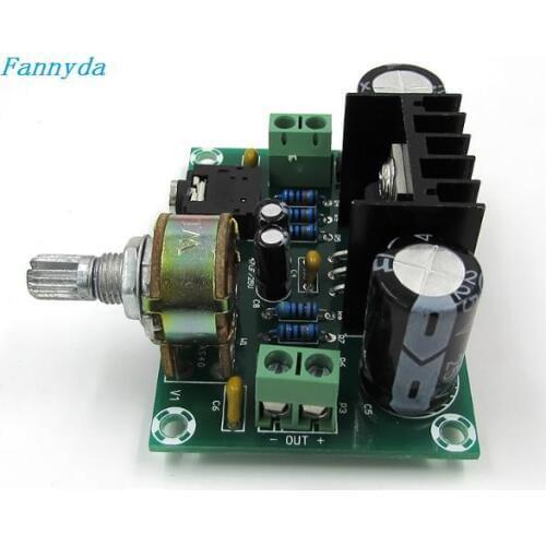 XH-M551 Mono Channel Amplifier Board,TDA2030A Audio Amplifier Board,18w DC/AC12V